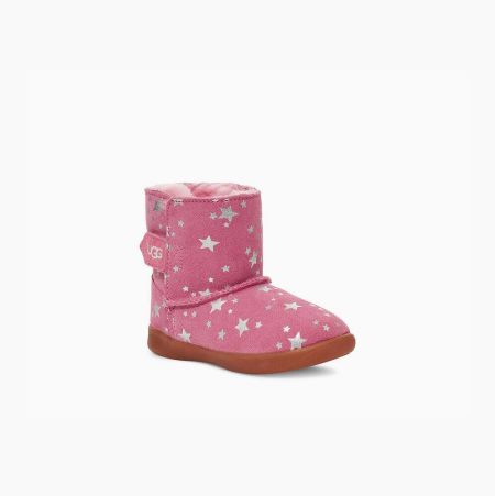 UGG Keelan Stars - Boots Småbarn - Rosa (NO-Y635)